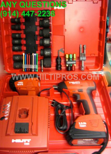Hilti SIW 121-A  CORDLESS 1/2&#034; IMPACT WRENCH /DRIVER  SET  BRAND NEW , FAST SHIP