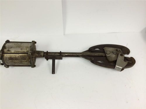 Vintage pitman chance pneumatic air compression guy cable cutter ca200-4 tool for sale