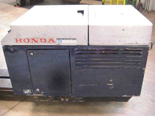 Honda super quiet ex5500 gas generator water cooled auto idle for sale