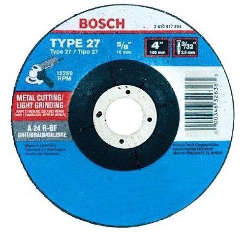 Bosch CG27LM900 9-in Metal Cutting Type 27 1/8-in by 7/8-in Grinding Wheel