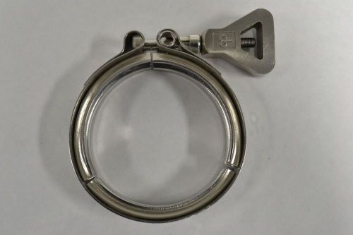 Tri clover tri-clove stainless sanitary duty pipe compatible clamp 3 in b265403 for sale