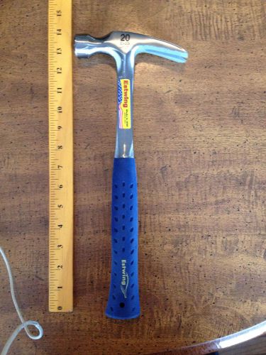 Estwing, E3-20S, Vinyl Grip, Rip Nail, Hammer 20 oz STRAIGHT CLAW, SMOOTH FACE
