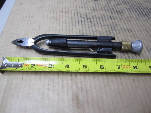MILBAR 9W US MADE TOOLS  AIRCRAFT LOCKING SAFETY WIRE PLIERS SUPER CLEAN