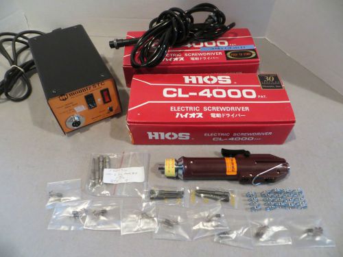 Mountz H10SCL-4000 electric Screwdriver w/3M Cord and STC Power Supply