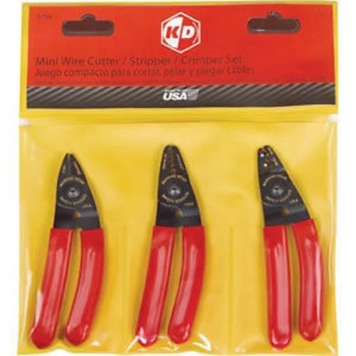 Kd 3794 mini wire cutter, stripper &amp; crimper 3 pc set for sale