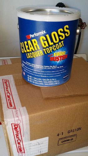 3 Gallons Clear Gloss Plasti Dip Spray DYC Fade Buster Glossifier