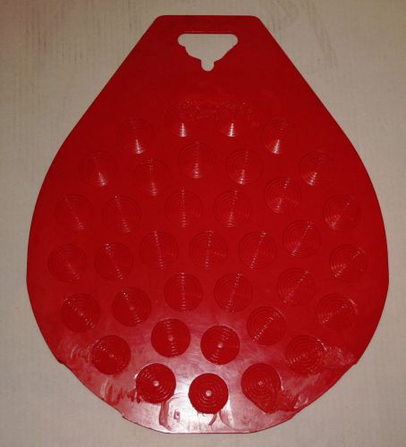 dough divider rounder plate red for erika 36-part
