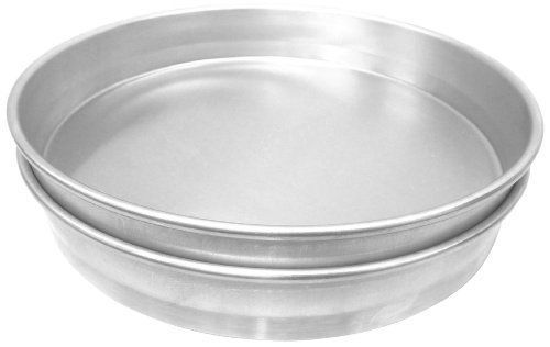 Allied Metal CPN5X3 Heavy Weight Aluminum Nesting Pizza/Cake Pan  Straight Sided