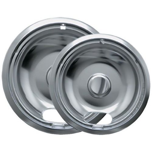 Range Kleen 12782XCD5 Chrome Drip Pans 2 Pack Style A