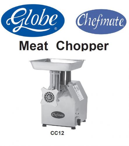 Globe CC12 Chefmate™ Meat Chopper, #12 head size, 250 lbs. of meat/hour