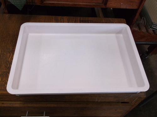 Lot of 5 stackable dough trays for sale