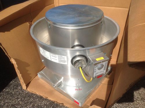 Captiveaire du33hfa new hspeed direct drive centrifugal upblast exhaust fan $589 for sale
