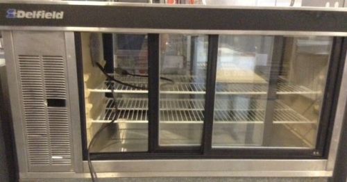 Used restaurant equipment - pie case - refrigerated  counter top for sale