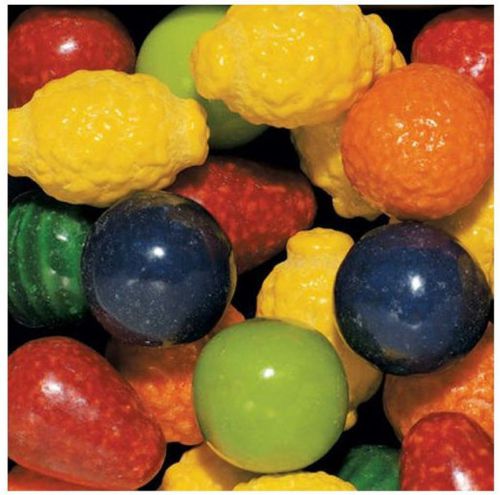 100 SEEDLING FRUIT Dubble Bubble GUMBALL candy gum ball