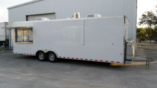 8&#039;6&#034; wide x 28&#039; long concession / catering trailer for sale