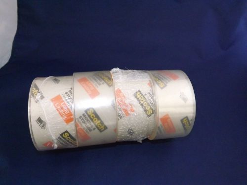 Scotch Moving and Storage Packing Tape 4 Pack Long Lasting