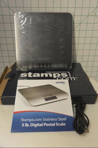 NEW Stainless 5lb Digital LCD Postage Shipping Scale USB Connects to Computer