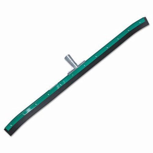 Heavy Duty Floor Squeegee, 36&#034; Blade, Green/Black Rubber, Curved (UNGFP90C)