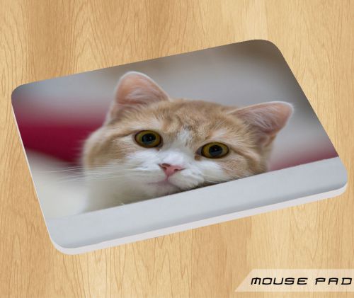 Kitten Cute On Mousepad Gaming Design Anti Slip For Optical Laser Mouse