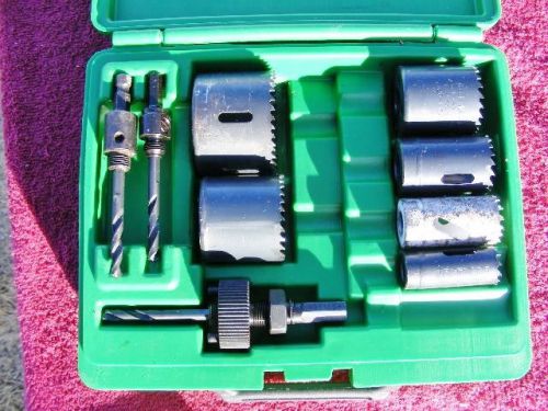 Greenlee *near mint!* 830 electrical hole saw set! for sale