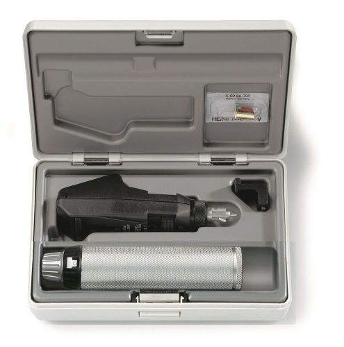 Brand New Heine  Beta 200 Streak Retinoscope - large battery handle in Hard Case