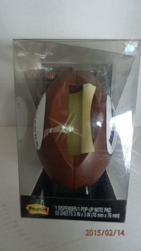 Nfl pop-up post-it note dispenser w/ note pad seattle seahawks for sale