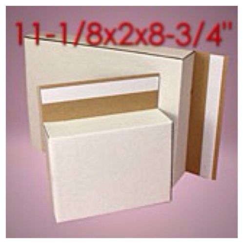10 WHITE EASY SEAL ADHESIVE 11-1/8&#034; x 2&#034; x 8-3/4&#034; MAILING BOXES