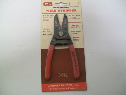 Gardner Bender GS-57 22-30 Awg Solid Wire Stripper New