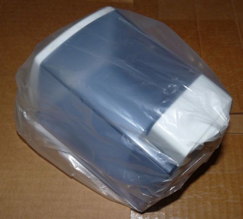 NEW 9JZN1 SOAP DISPENSER 30OZ CLEAR PLASTIC CLEARVU WHITE 6-1/4&#034; X 4-1/2&#034; X 4&#034;
