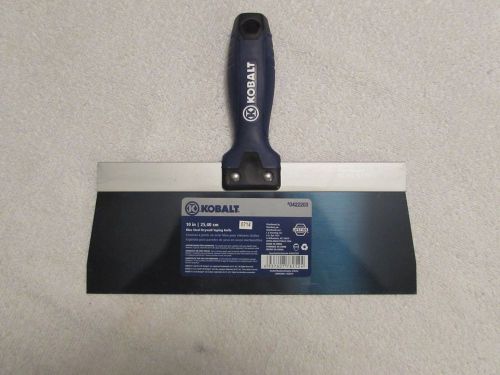 Kobalt 10 in Blue Steel Drywall Taping Knife NEW