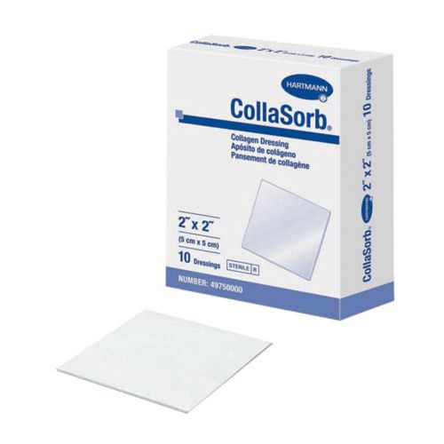 CollaSorb Collagen Wound Dressings by Hartmann: 4&#034; x 4&#034; - Box of 10