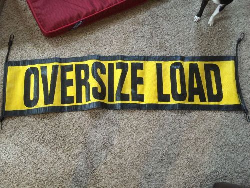 OVERSIZE LOAD SIGN Warning Safety 59x14