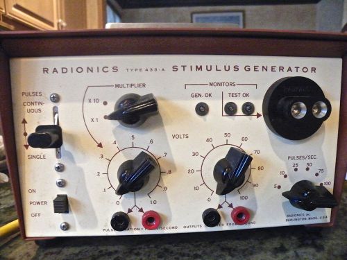 Radionics type 433-a stimulus generator for sale