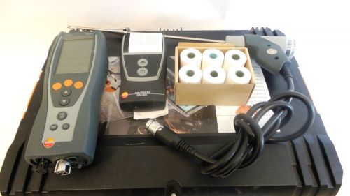 Testo 327-1 Combustion Analyzer + Wireless Printer and Case