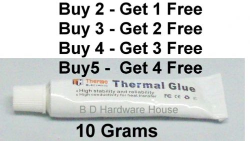 10 grams -thermal conductive glue adhesive (epoxy substitute**) led,gpu,heatsink for sale