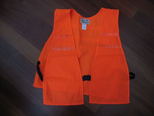 Star rainbow crossing guard orange reflective traffic safety vest fits all for sale