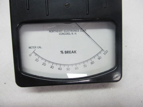 Percent (%) Break Panel Meter By Northeast Electronics Corp.