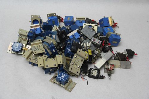 (75) VTG Assorted RF Switches Indicators Airpax, Transco, Triangle Microwave