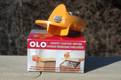 Olfa olo safety carton opener box cutter j201b new for sale