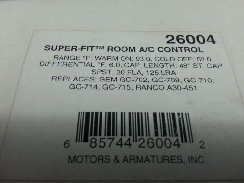 GENUINE Mars  GC702 Cold Control for Air Conditioner super fit 26004