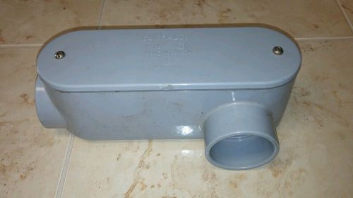 Kraloy pvc conduit body 1 1/2&#034; ll15 part number 078156 fitting for wet locations for sale