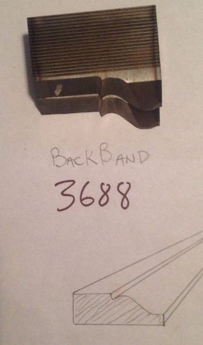 Lot 3688 Back Band Moulding Weinig / WKW Corrugated Knives Shaper Moulder