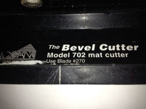 Logan #702 Series Bevel Mat Cutter 45 Degree Retractable Blade #270