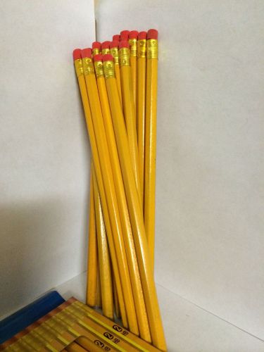 16 HB #2 Woodcase Pencil Yellow #2 Pencil in US free ship
