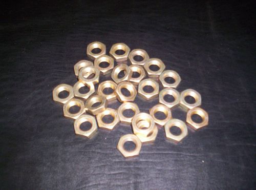 GREAT BUY OF MILITARY AIRCRAFT QUALITY NUTS  QTY 28 PCS P/N NASM316-9 NUT