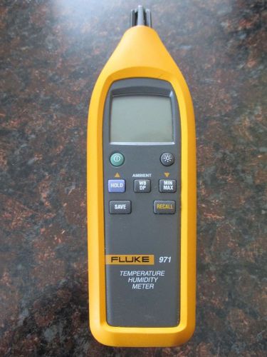 Fluke 971 Temperature Humidity Meter HVAC