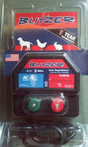 Blitzer electric fence controller