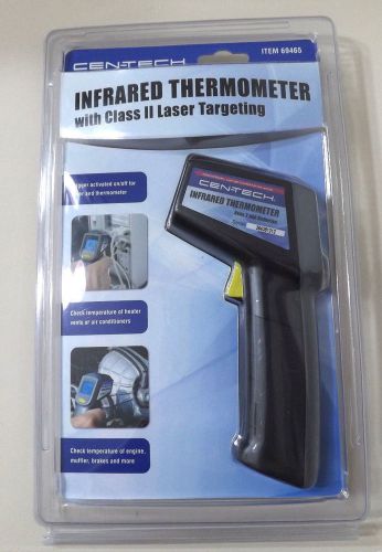 FREE OFFER + Infrared Thermometer Temp Class II Laser Targeting-Cen-tech