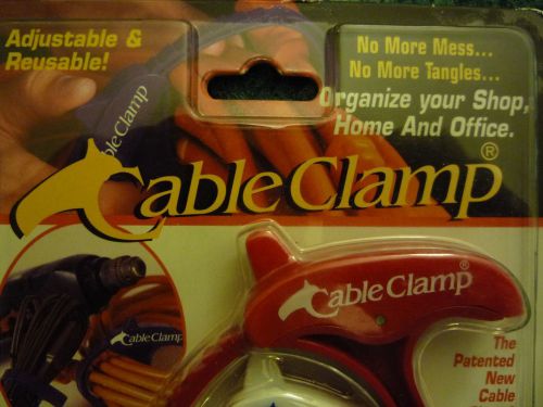 CABLE CLAMPS reusable adjustable cords organizer wires computer audio DJ ties