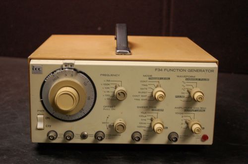 Interstate Electronics Corp F-34 Function Generator (3MHz)